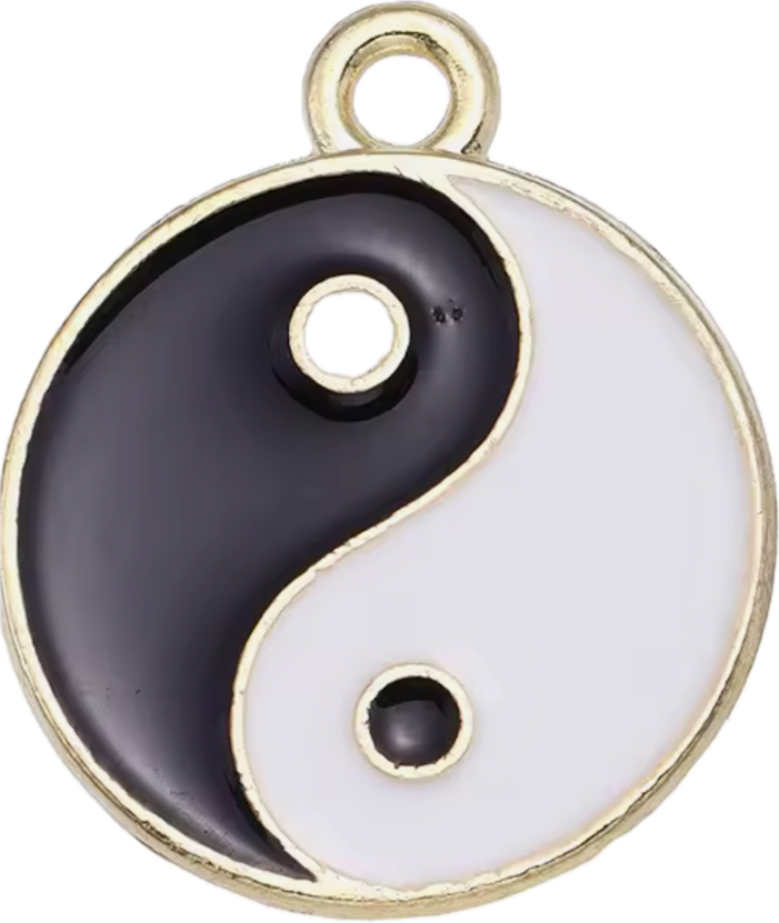 YinYang Gold Charm