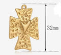Hammered Cross