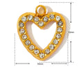 Heart with Rhinestones