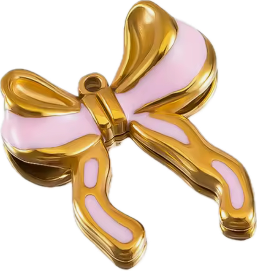 Pink Bow- Large