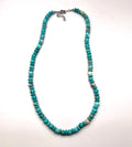 Boho Turquoise Necklace 18”+