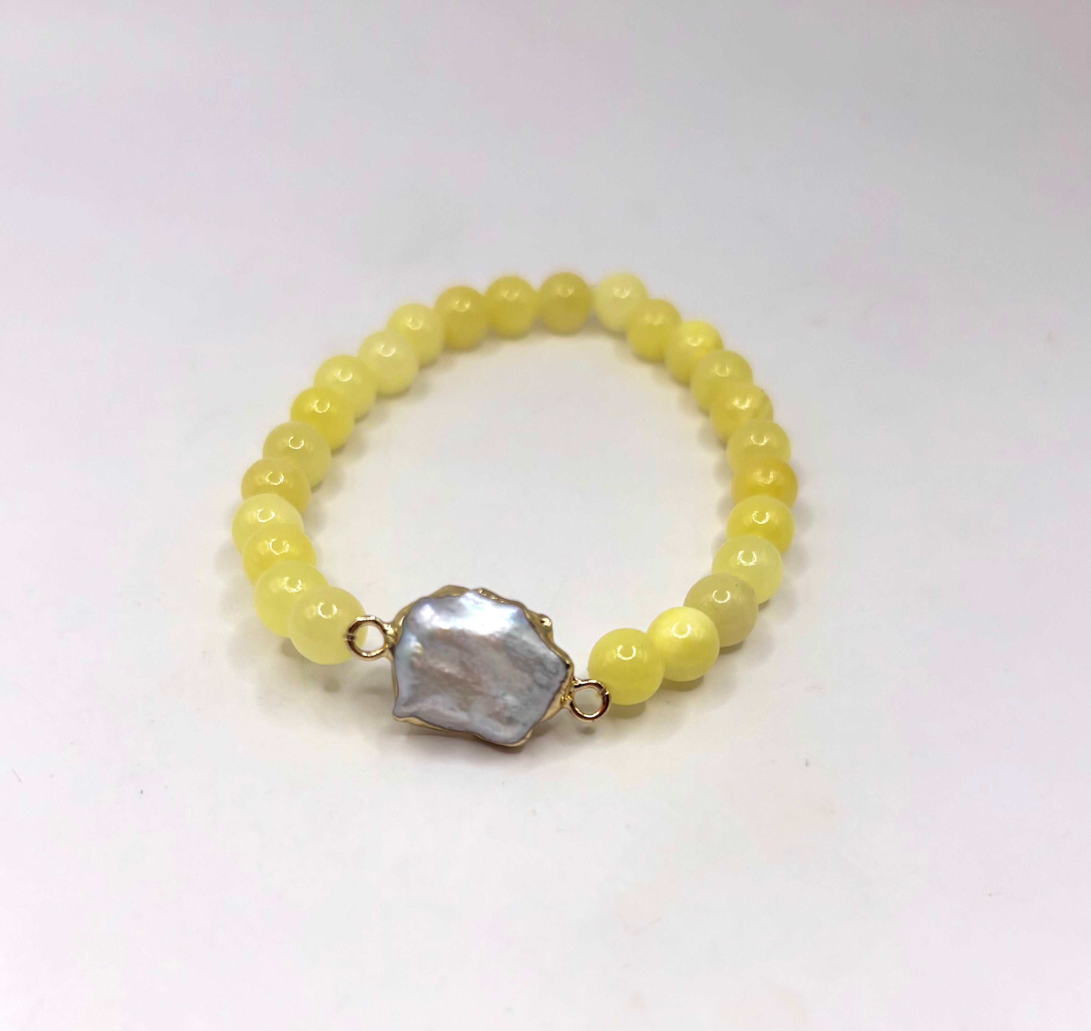 Honey Pearl Bracelet
