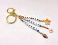 Custom Word Key Chain-Gold