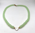 First Love Necklace (green) 17”