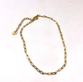 Petite Paper Clip Bracelet- gold