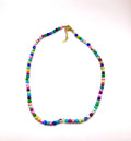 Tie dye necklace