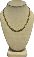 Oval Necklace- Gold