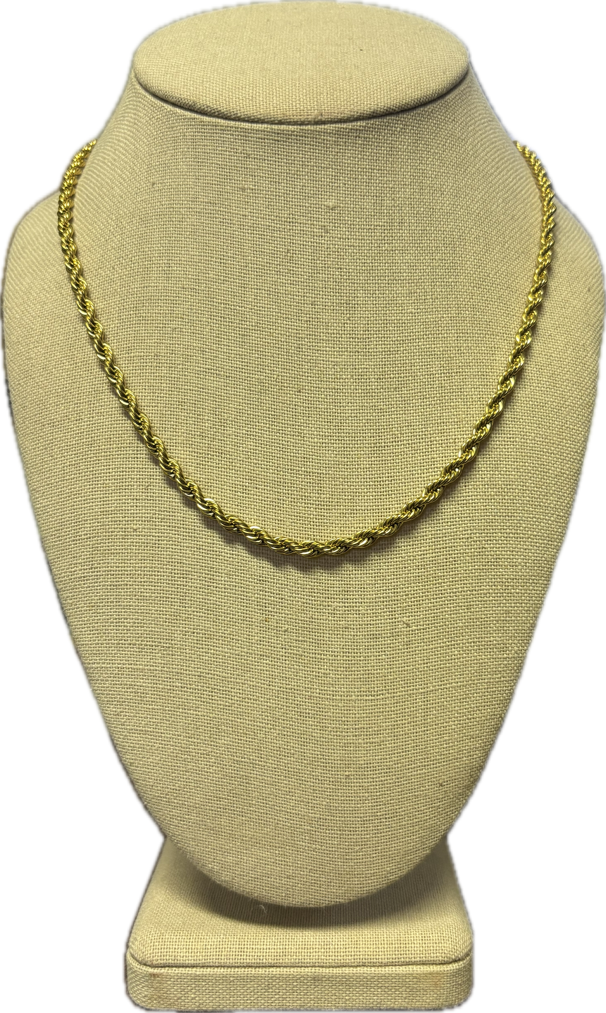 Rope Chain Necklace- Gold