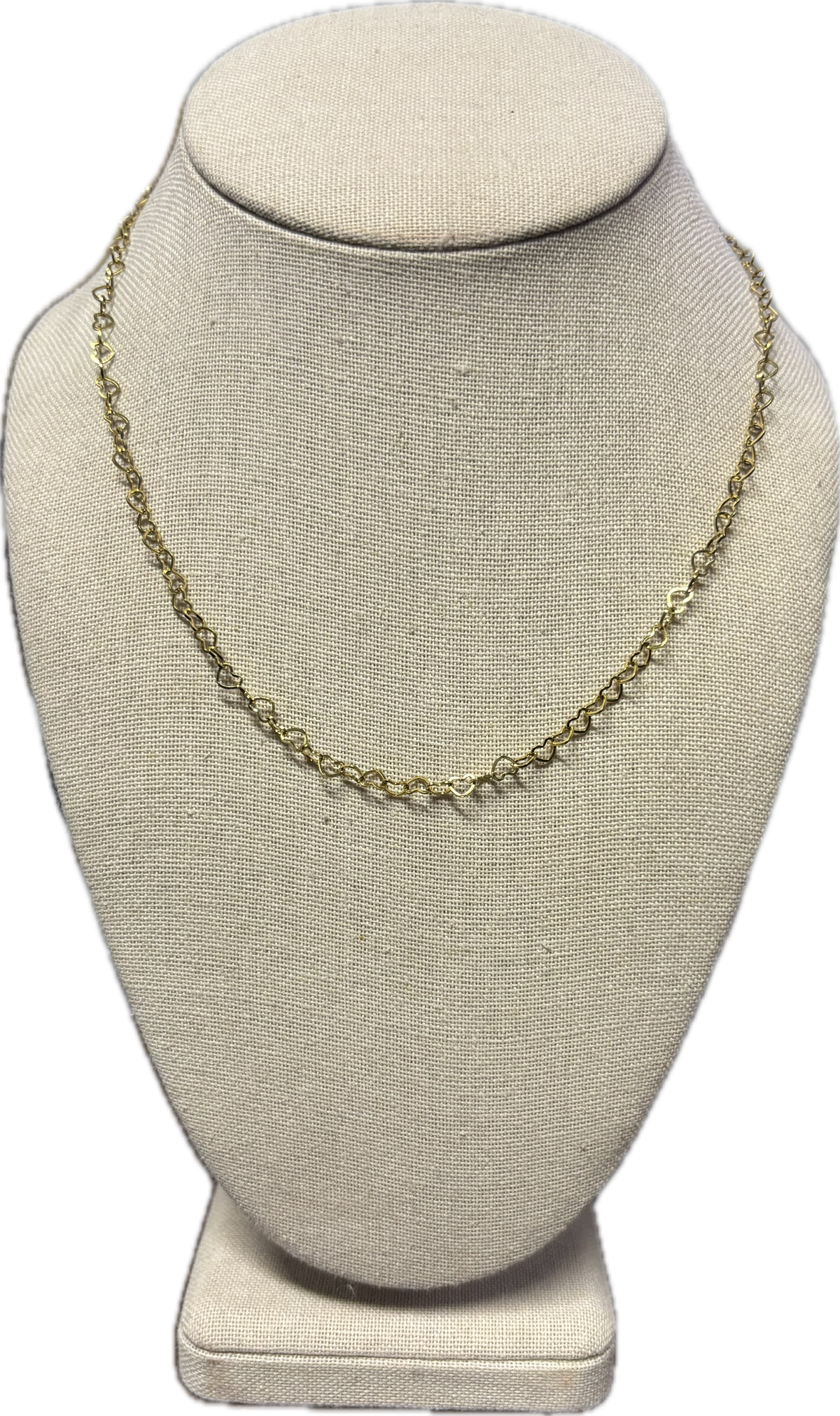 Forever Hearts Necklace- Gold