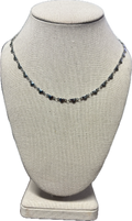 Heart Links Necklace- Silver