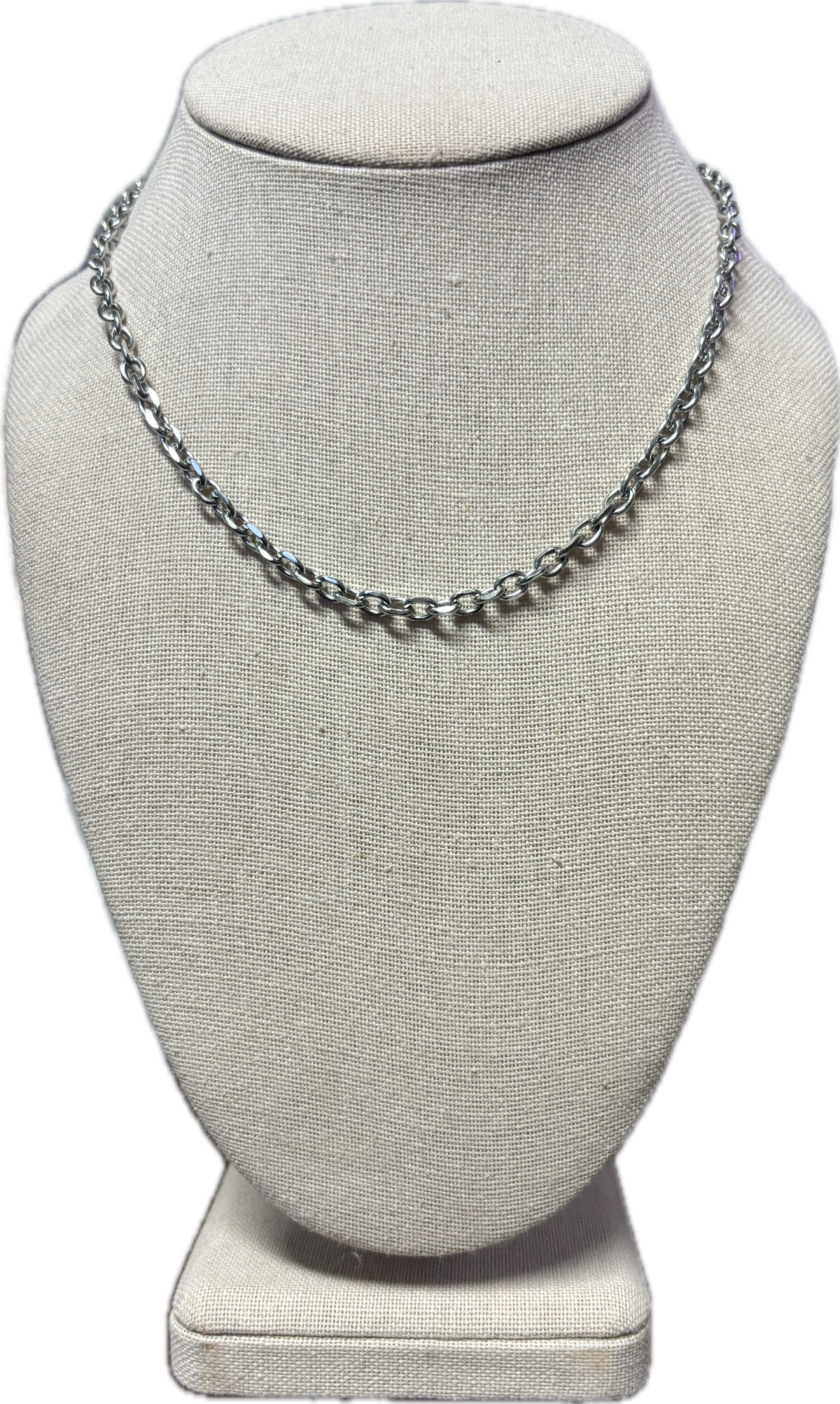 Chunky Necklace- Silver