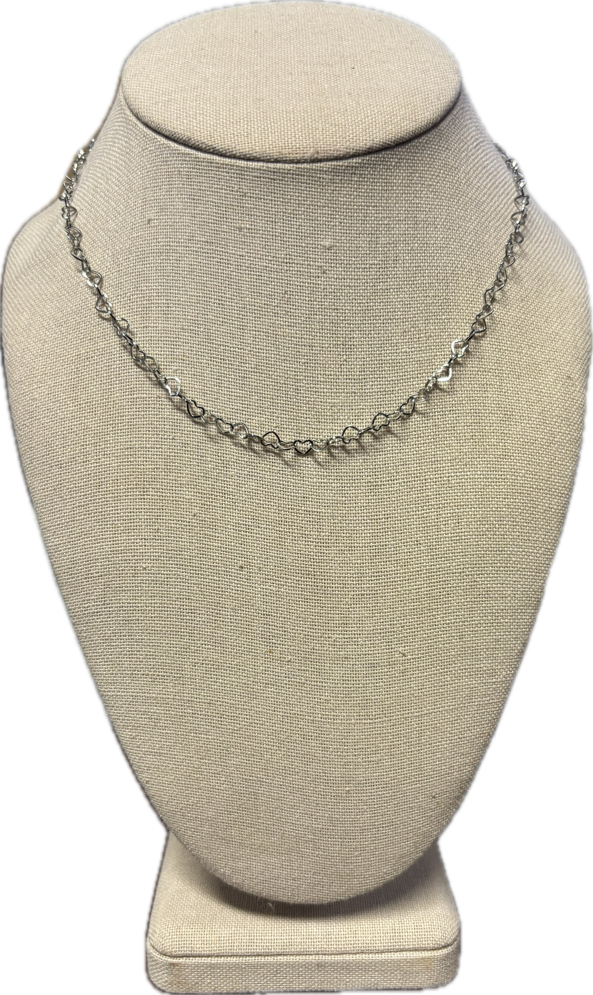 Forever Hearts Necklace- Silver